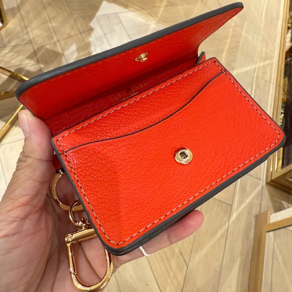 Last 1 ‼️Tory Burch Thea Flap Card Case 159428 - Picture 9 of 10